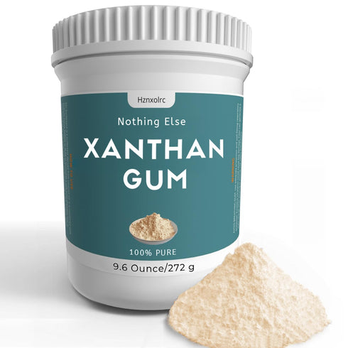9.6 oz Food-Grade Xanthan Gum Powder, Pure Xanthan Gum for Baking Gluten Free, Suitable for Ice Cream, Cake