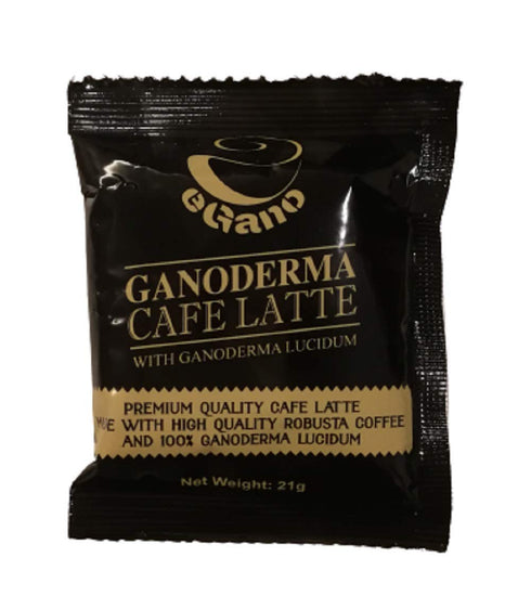 eGano 2 (21g 20 Boxes Premium Ganoderma Cafe Latte Instant Coffee With Ganoderma Lucidum Extract x Sachets/Box)