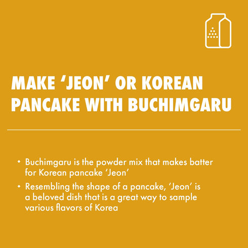 2 Surasang Buchimgaru Korean Pancake Mix - Pajeon Scallion, Kimchi Jeon, and Seafood Pancakes, Korean Cooking