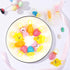 40 Count Easter Ring Lollipops Candy, Bunny, Chick, Carrot, Egg Suckers Individually Wrapped Bulk for Easter Basket