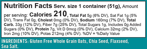 1.81 (Pack 12) Bob's Red Mill GF Oatmeal Cup, Classic, Ounce Cup of - Non-GMO, Vegan, Whole Grain, Kosher