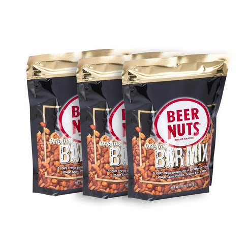 BEER NUTS Original Bar Mix - Pretzels, Cheese Stix, Sesame Stix, Insane