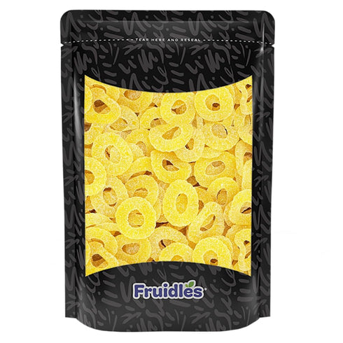 Gummi Gummies (2.2 Fruidles Pineapple Rings Candy, Delicious Fruit Flavors Pounds)