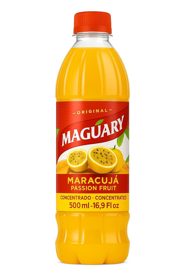 Generic Maguaryy Maracuja Concentrado Passion Fruit Concentrate - 500 ml/16.9 fl oz