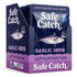 2.6oz, Pack 12 Safe Catch Elite Lowest Mercury Wild-Caught Tuna Fish Pouch, Garlic Herb Flavor, Gluten-Free, Paleo