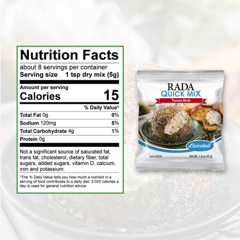 Tuscan Herb Cheeseball by Rada Cutlery - Gourmet Snack