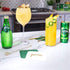 Perrier 16.9 oz. (24 Pack) Green Apple Flavored Carbonated Mineral Water, fl Plastic Bottles
