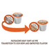 Pack, 96 Count Fresh Roasted Coffee, The Great Eight, Flavored Coffee Pod Variety K-Cup Compatible