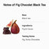 20 OSULLOC Fig Chocolat Black Tea (Juicy Fig & Chocolate flavor), Fruit Tea Blend, Premium Tea bags from Jeju Isalnd