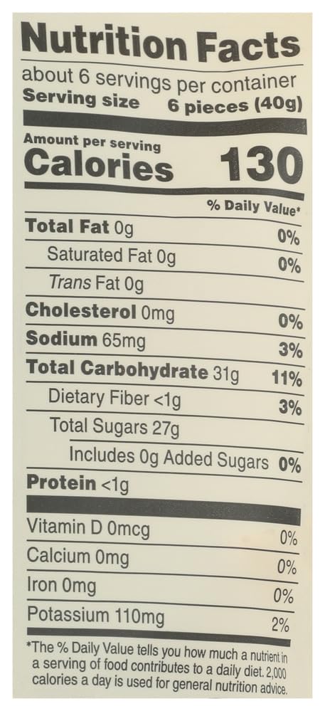 8 Whole Foods Market, Organic Regenerative Dried Mango, Ounce