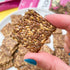 Flackers Organic Rosemary Flaxseed Crackers, 5 Ounce, Gluten Free, Non-GMO, Vegan, Keto Snack