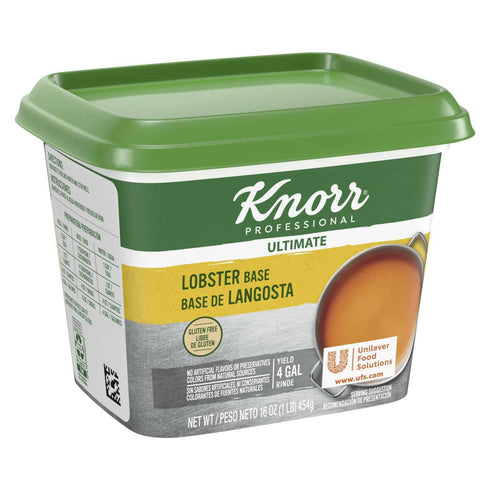 Unilever Foods Solutions - North America Lobster Langosta Base - 16oz (1Lb) 454g (Pack of 1)