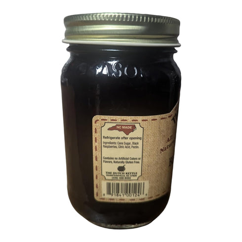 Generic 2 Pack (18 oz The Dutch Kettle Amish Homemade Black Raspberry Jam - Jars) - Made with Premium Ingredients