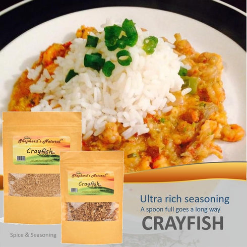 Whole.1lb 16oz Crayfish. Dried, / by HATF's Shepherd's Natural, Sand Free