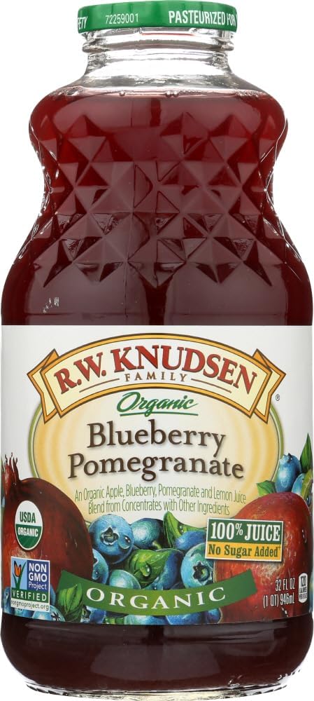 R.w. Knudsen Organic Juice - Blueberry Pomegranate - Case Of 6-32 Fl