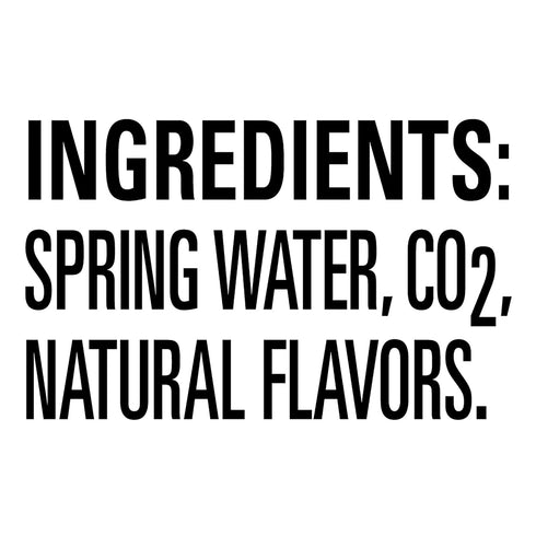 16.9 oz. (8 Pack) Poland Spring Sparkling Water, Zesty Lime, Bottles