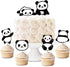 Panda Cupcake Toppers Picks, 24pcs - Birthday & Baby Shower Party Supplies