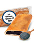 Barbara's Cookie Pies 1.5lbs) Thanksgiving - Hungarian Nut Roll - Poppyseed (over