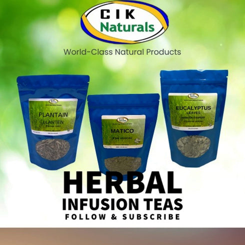 CIK Naturals (100g) Lungwort Herb Pulmonaria tea Herbal Infusions Zip-lock bag Pulmonaria officinalis