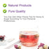 Plant Gift 35g/1.23oz Dried Violets Sweet Violet Tea, Edible Dried Flowers, Violet Leaf Tea, Natural Food Coloring