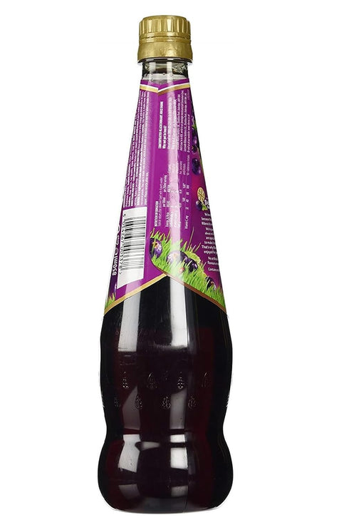 Ribena 850 ml (Pack 4) Original Blackcurrant Drink, Bottles