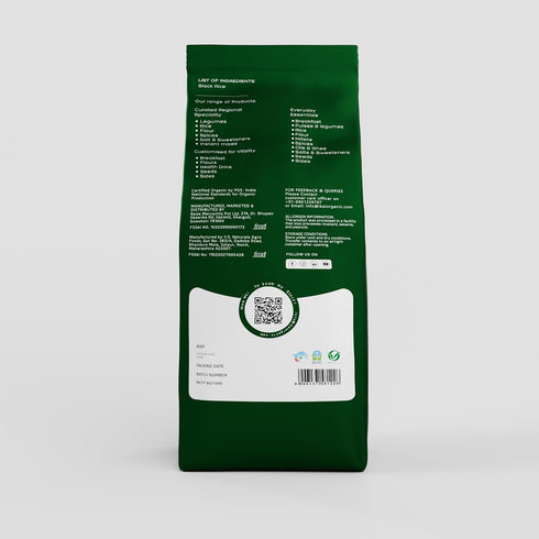 500gm Ikai Organic Black Rice