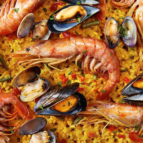 50g (1.76oz). Carmencita. Dry Seafood Paella Stock.