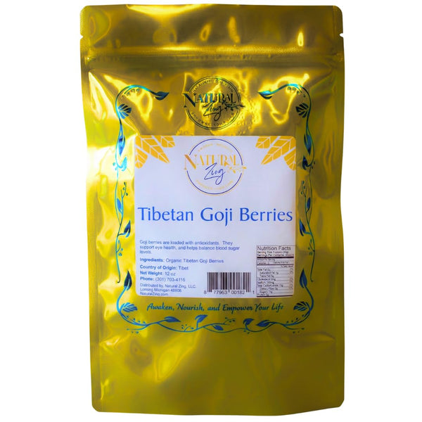 Authentic Tibetan Goji Berries (Raw, Wildcrafted) 16 oz