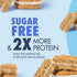 120 (8 Pack) Sinless Oatmeal Cream Pie - Keto Vanilla Cream Sandwich Cookies - Gluten Free Sugar Free - Healthy Low