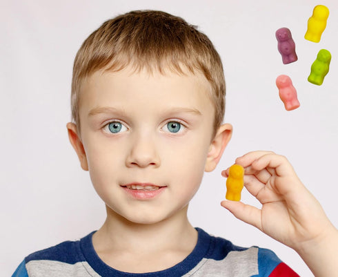 Gummy (2.2 Jelly Babies, English Style Chewy Candy, Non-GMO Pounds)