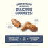 8 (Pack 1) Blue Diamond Almonds, Premium Sea Salt and Black Pepper Flavored Snack Nuts Perfect Mix for Lunches