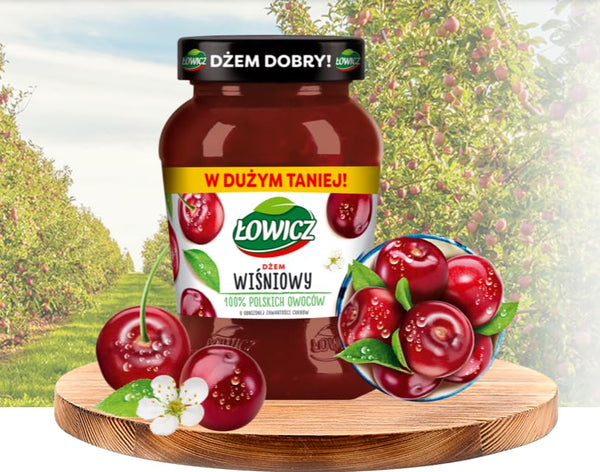 Lowicz Jam XXL (2 - PACK, Cherry)