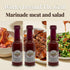 5 Oz (Pack 2) Prissy's Vidalia Onion & Peach Hot Sauce, Award-Winning Gourmet Blend, Bottle