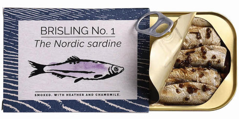 Fangst Brisling No. 1 | Tinned Nordic Sardines Smoked with Heather &