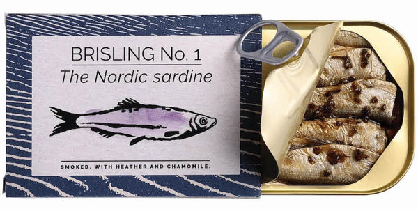 Fangst Brisling No. 1 | Tinned Nordic Sardines Smoked with Heather &