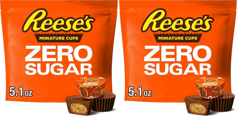 9 SHANI'S ROOTS SHOOTS 5.1 oz (5.1 (Pack 1)) Zero Sugar Miniature Peanut Butter Cups Chocolate Candy with Peanut Butter