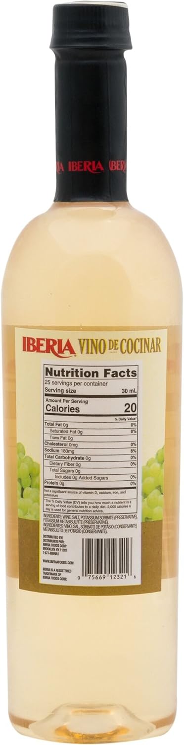 Iberia White Cooking Wine 25.4 OZ