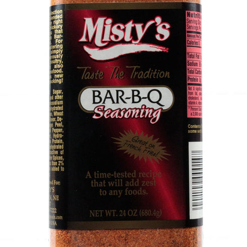 Misty's 24 Steakhouse BBQ Seasoning Gluten Free No MSG Meat Poultry Game Ounces