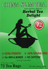 China Slim Tea 72-Count (Pack 2, 144 China Slim Dieter's Tea Delight, Large, of tea bags total)