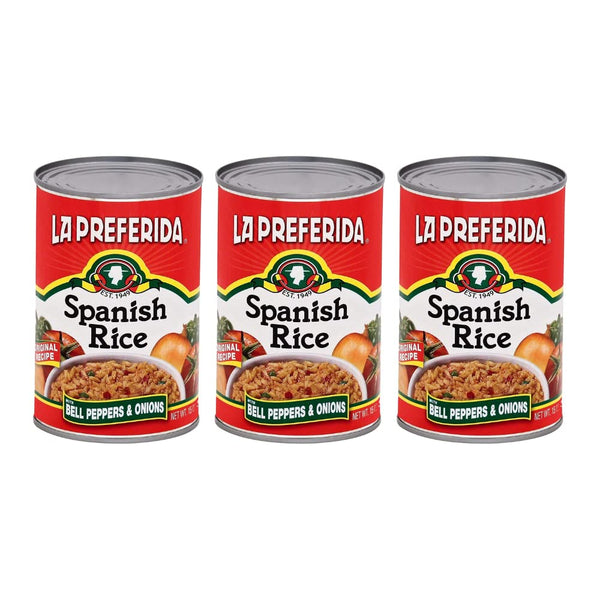La Preferida Canned Spanish Rice (Bold Flavor from Bell Pepper, Onion &