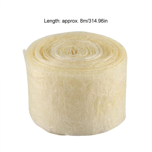 mumisuto 8m/314.96inch 2 Sausage Casings, Layered Edible Drying Sausage Casing for Flavorous Homemade Sausages Ham