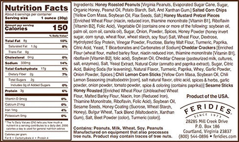 (Rt.58 5'O FERIDIES Sweet and Spicy Snack and Trail Mix Assortment Trail Mix, Campfire Crunch, Happy Hour Heat