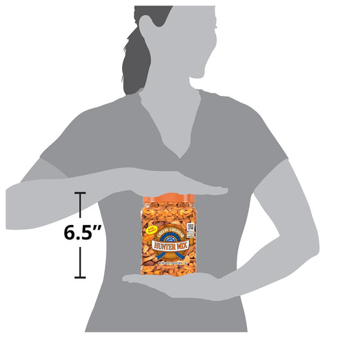 Mix,20 oz,Roasted Kids,(Pack 2) Southern Style Nuts Cheesy Cheddar Hunter Bulk Trail Peanuts,Sesame Sticks,Corn