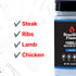 17.6 oz Brazilian Flame Parrilla Seasoning - Parrilla Brazilian Sea Salt