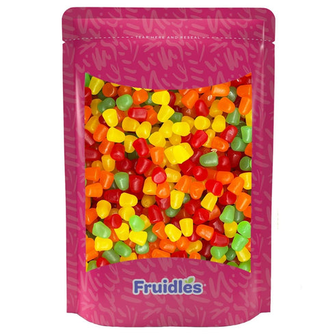 Gummy (5 Assorted Fruit JuJu Jelly Drops, Delicious Candy, Gluten-Free, Fun and Festive Holiday Snacking, Party Favor