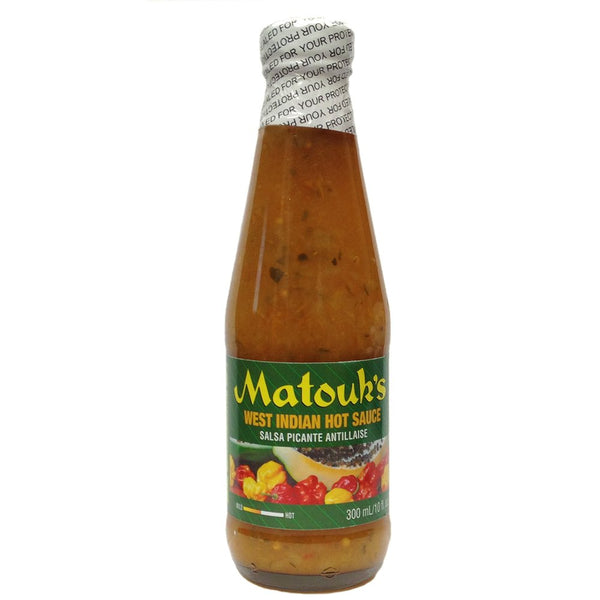 Matouk's West Indian Hot Sauce-Salsa Picante 10 Fl Oz (Pack of 2)