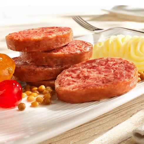 17.5 oz 500 (Pack 1) Golfera Cotechino Authentic Italian Pork Sausage, Charcuterie Meat, Pre-Cooked Breakfast Sausage