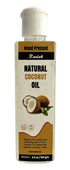 Raslok 100% Natural Coconut Oil, Pure Coconut Oil for Culinary, Skincare, and Hair Care Purposes (4 oz)