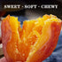 SXET Package, 250g/8.8oz Pack 6 pack) Dried Sweet Potato, Sweet and Chewy Sweet Potato Snack, No Add Sugar, Individual