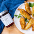 17.5 oz, (2-Pack) Bonnie's Jams Red Pepper Jam, Zesty and Delicious, Perfect Pairing for Creamy or Sharp Cheese